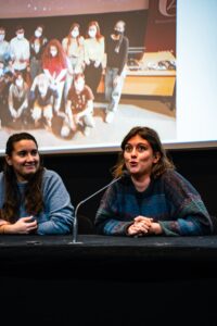 Meriem Methlouthi et Eileen Buckle